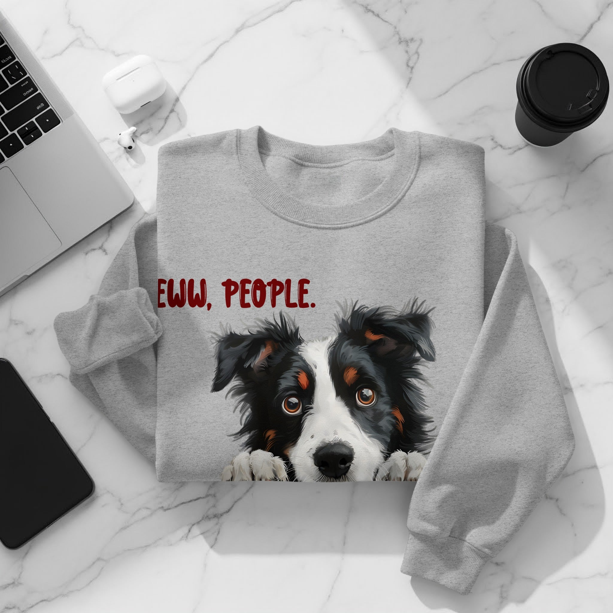 Trendy Ew People Sweatshirt, Funny Christmas Sweatshirt