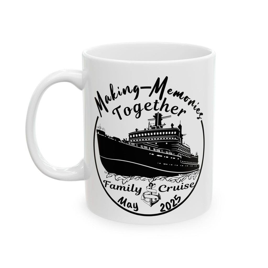 Personalized Family Cruise Vacation Coffee Mug - Making Memories Together