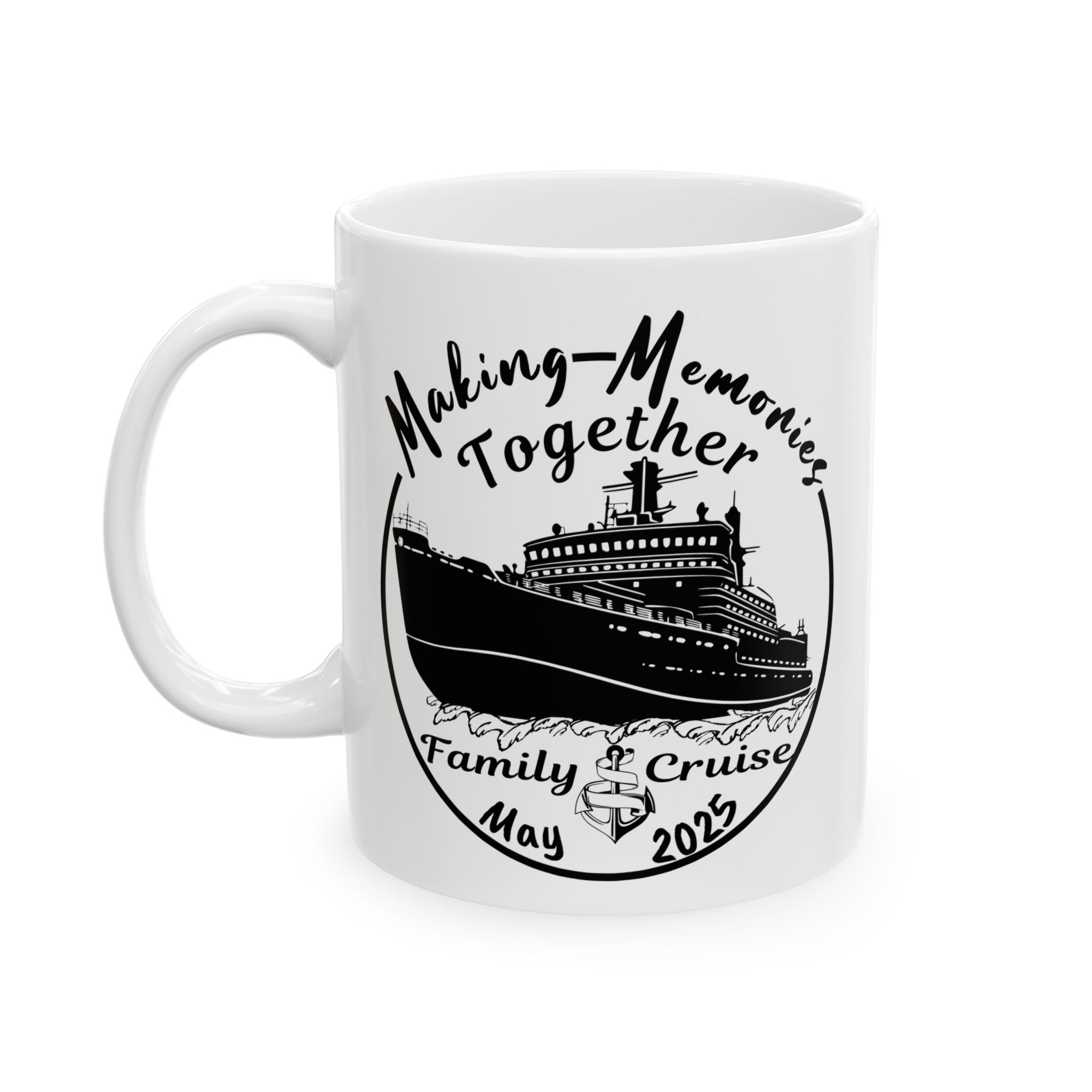 Personalized Family Cruise Vacation Coffee Mug - Making Memories Together
