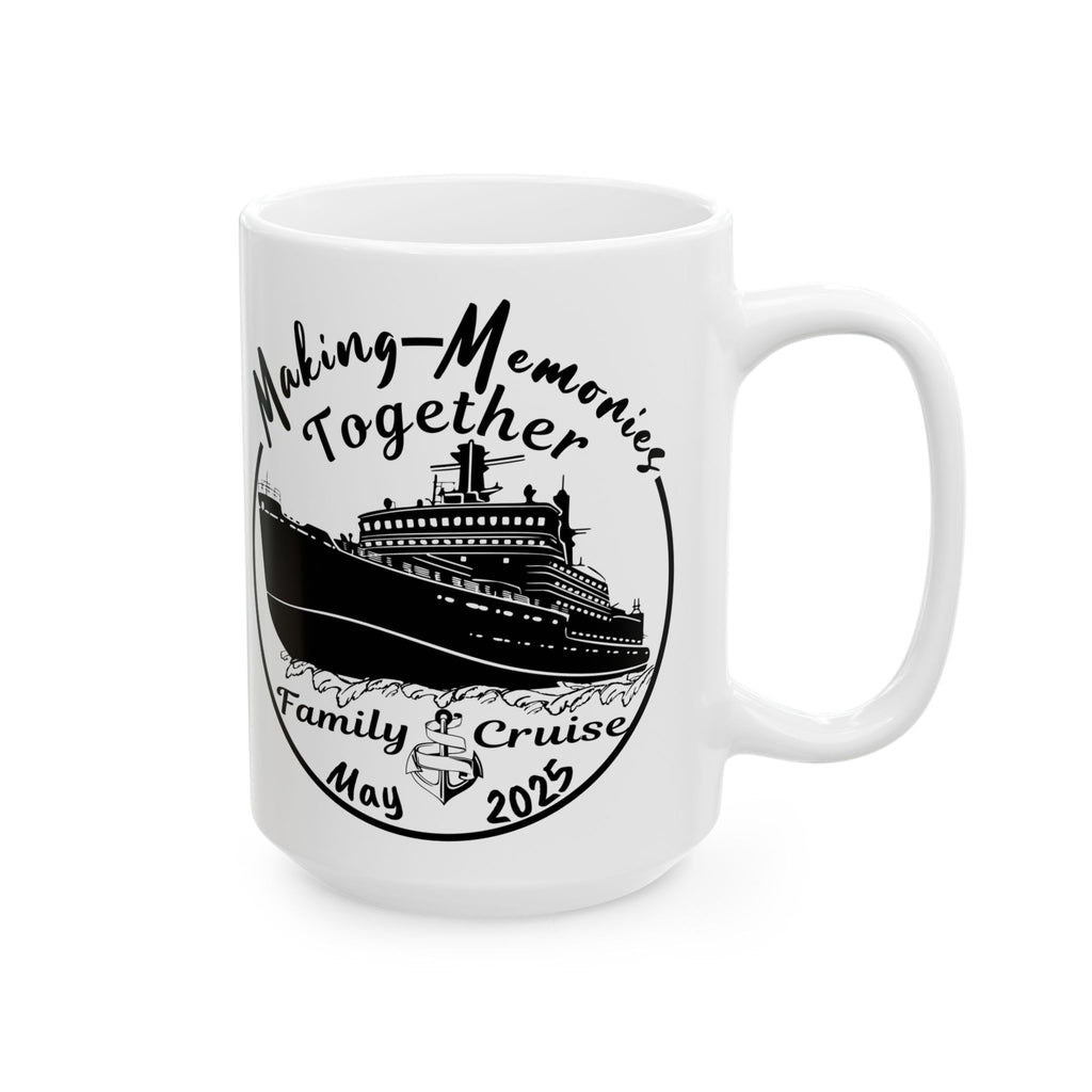 Personalized Family Cruise Vacation Coffee Mug - Making Memories Together