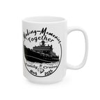 Personalized Family Cruise Vacation Coffee Mug - Making Memories Together