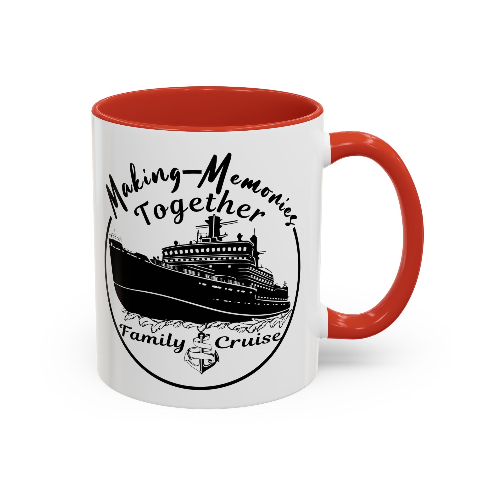 Family Cruise Vacation Coffee Mug - Making Memories Together