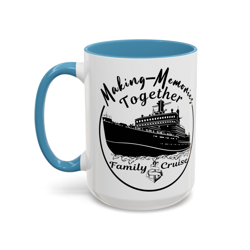 Family Cruise Vacation Coffee Mug - Making Memories Together
