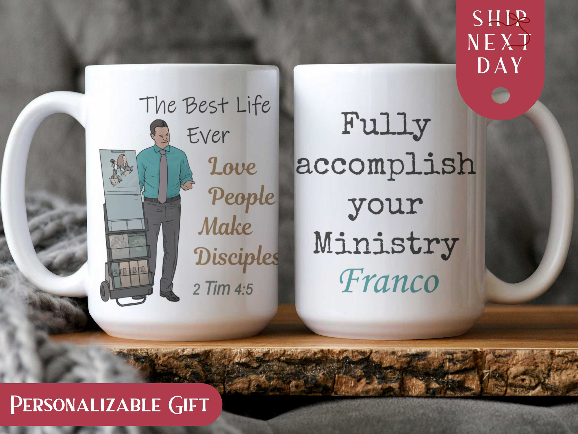 Personalized Coffee Mug For Brothers - Best Live Ever