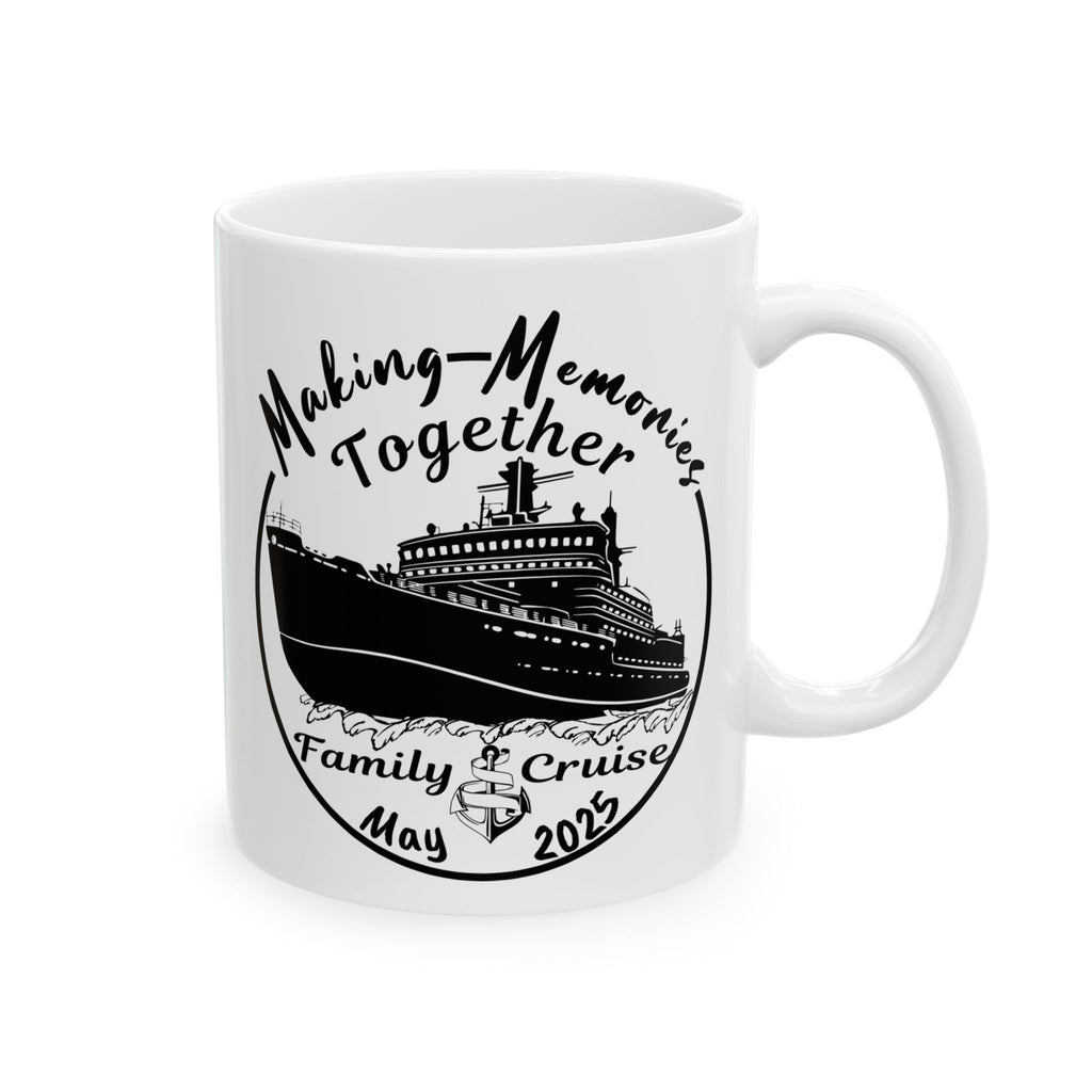 Personalized Family Cruise Vacation Coffee Mug - Making Memories Together
