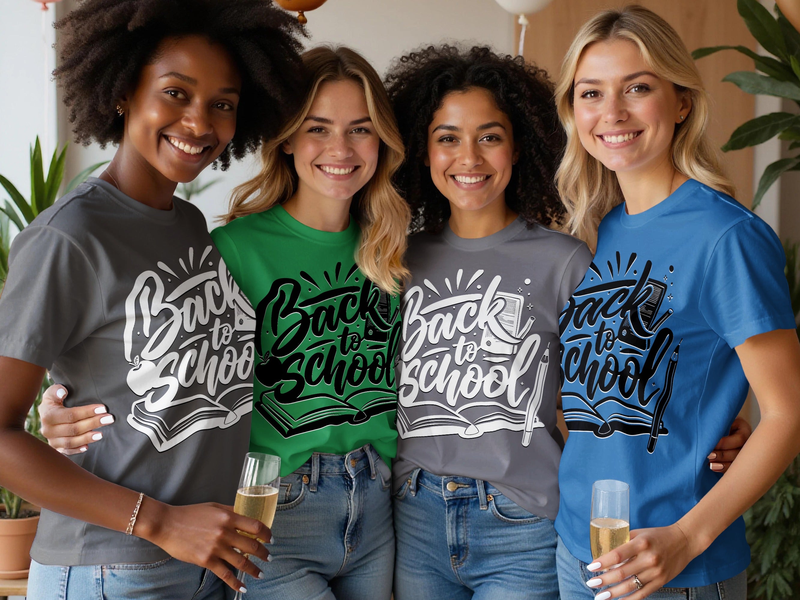 Back to School Adult Unisex T-Shirt- First Day Of School Shirts