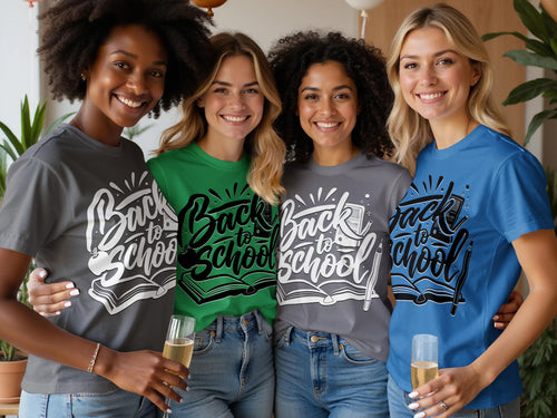 Back to School Adult Unisex T-Shirt- First Day Of School Shirts