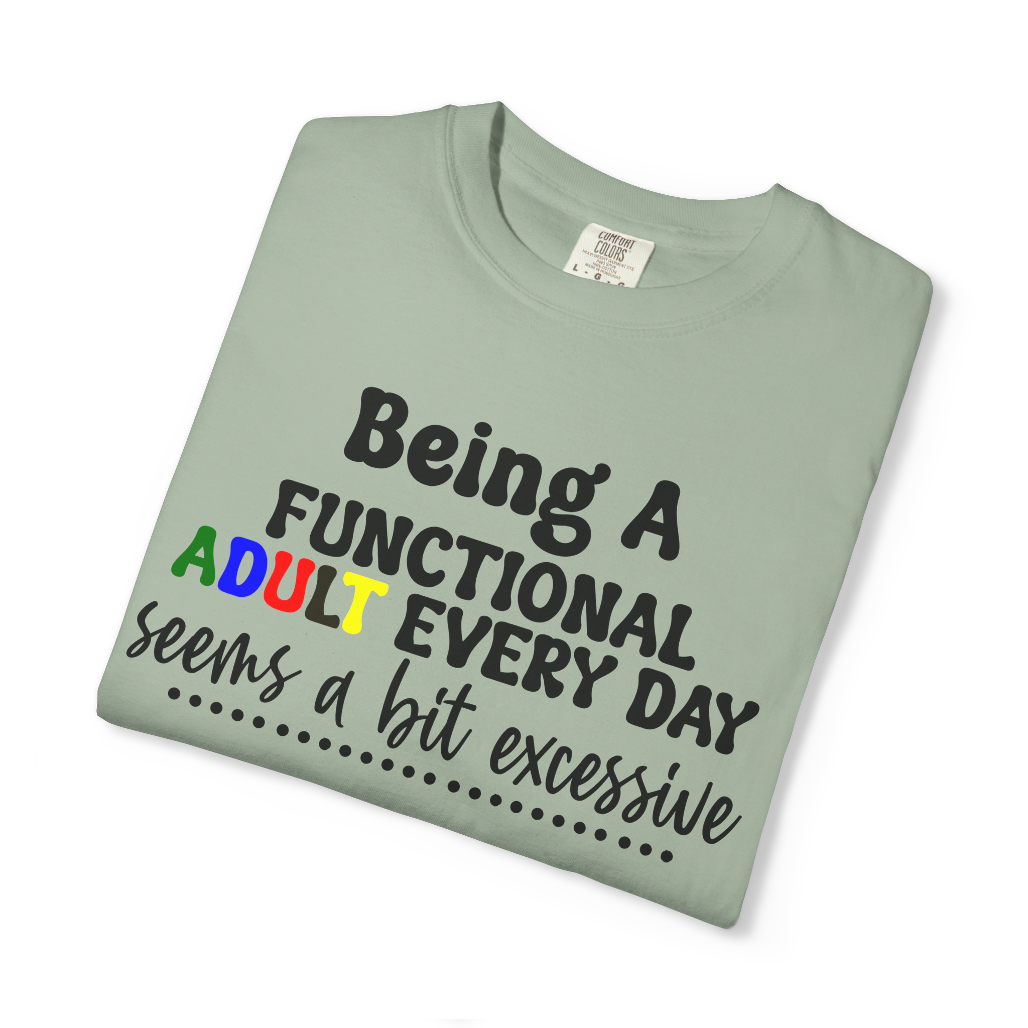Being a Functional Adult Every Day Seems a Bit Excessive T-Shirt