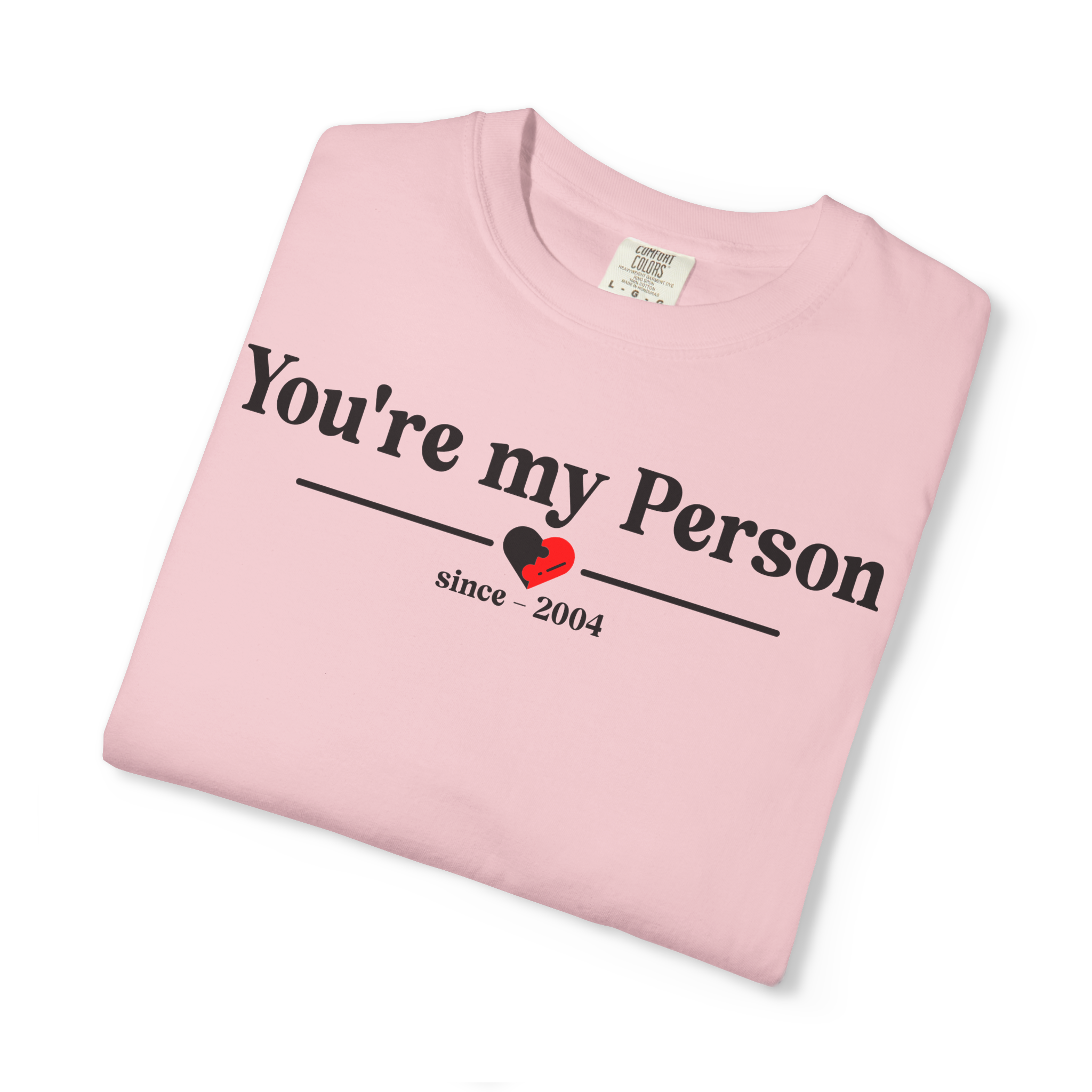 Valentine’s Day Couple Shirt – You Are My Person Since 2004 – Romantic Anniversary Gift