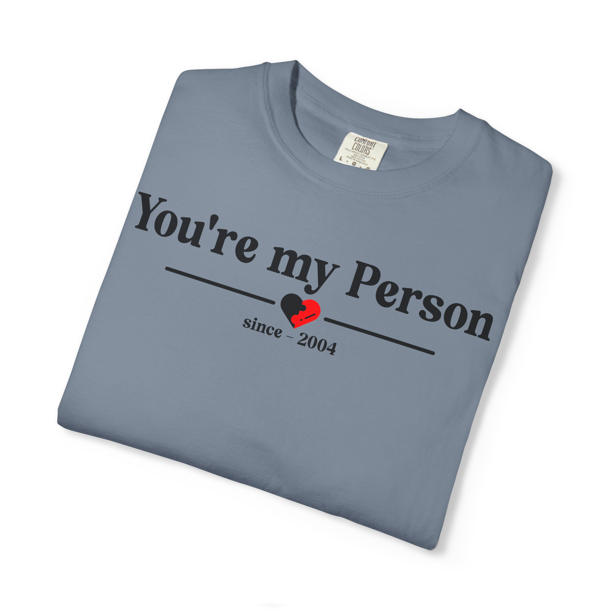 Valentine’s Day Couple Shirt – You Are My Person Since 2004 – Romantic Anniversary Gift