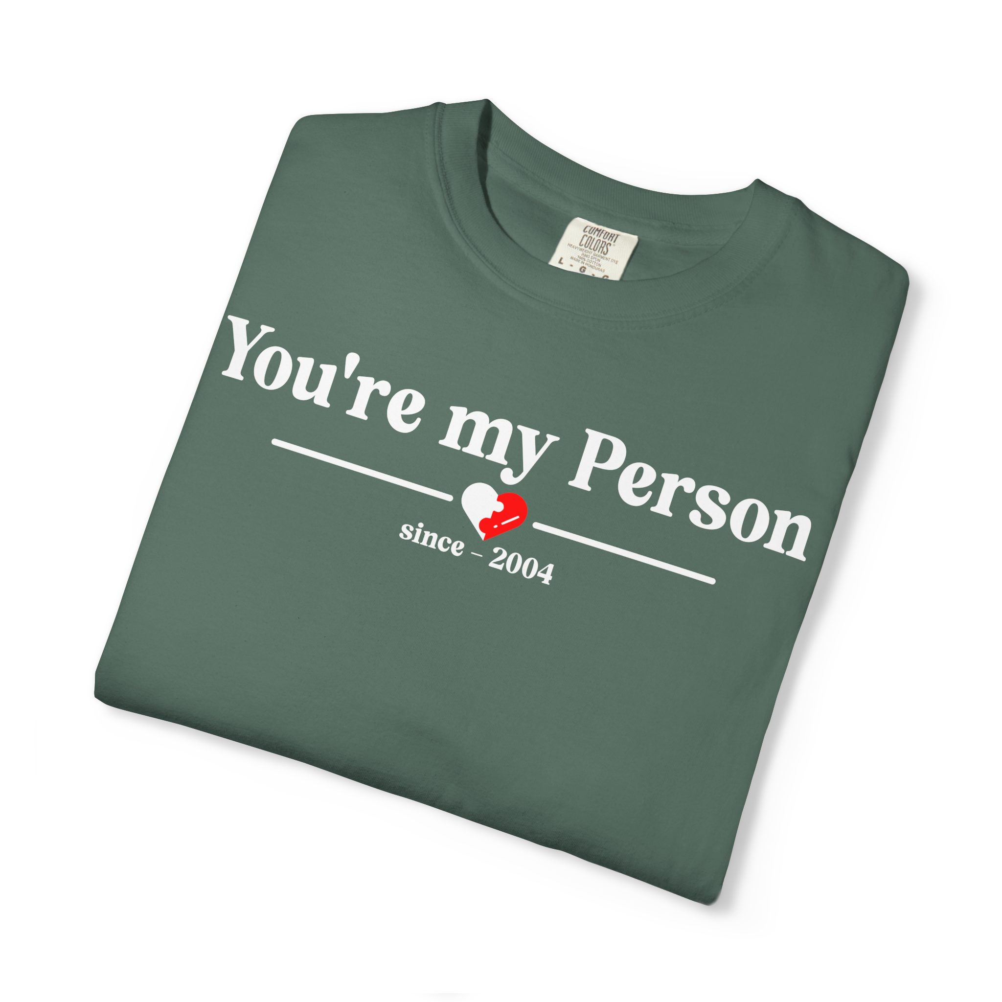 Valentine’s Day Couple Shirt – You Are My Person Since 2004 – Romantic Anniversary Gift