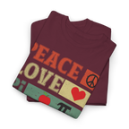 Peace Love Pi - Pi Day 2026 Shirt
