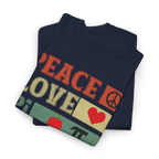 Peace Love Pi - Pi Day 2026 Shirt