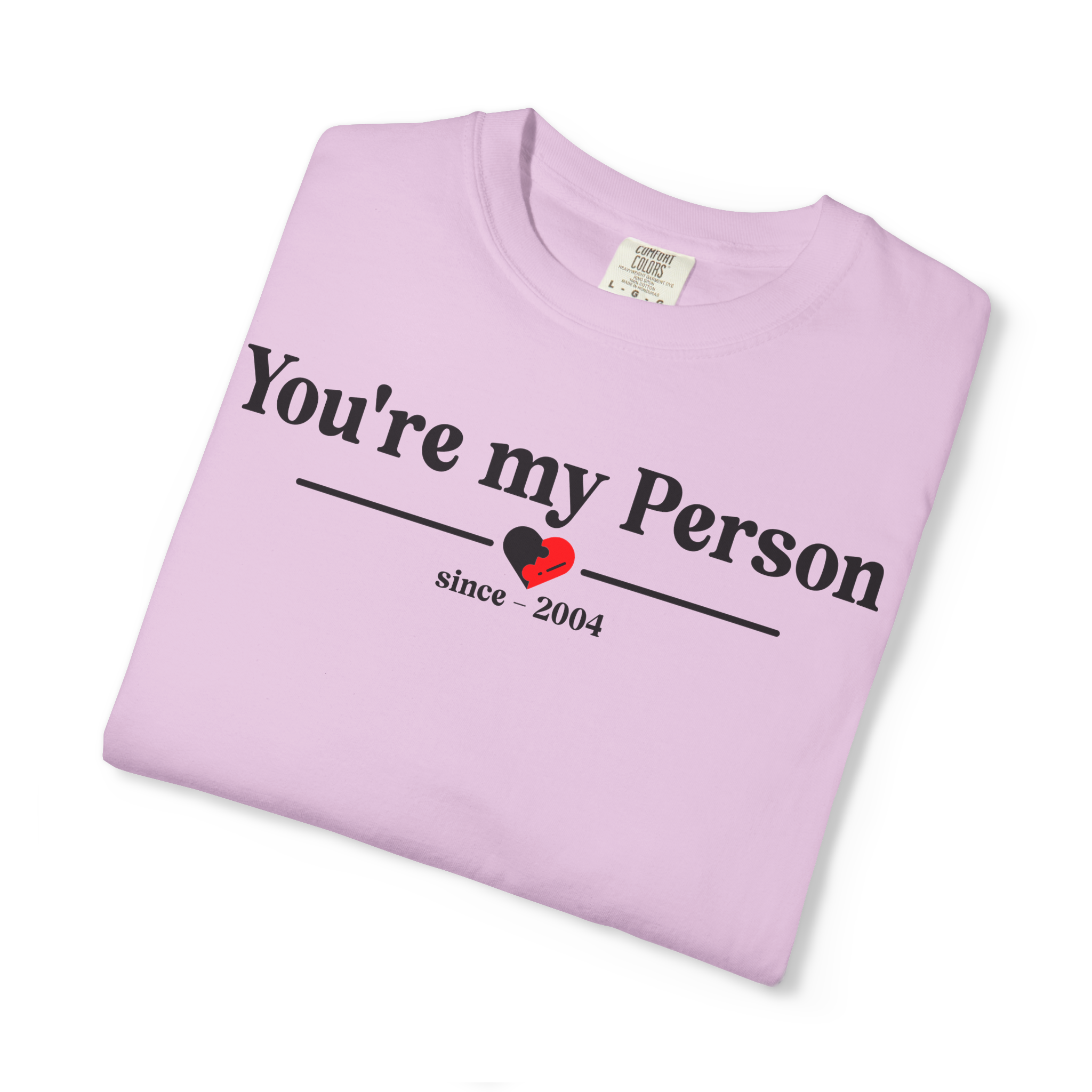 Valentine’s Day Couple Shirt – You Are My Person Since 2004 – Romantic Anniversary Gift