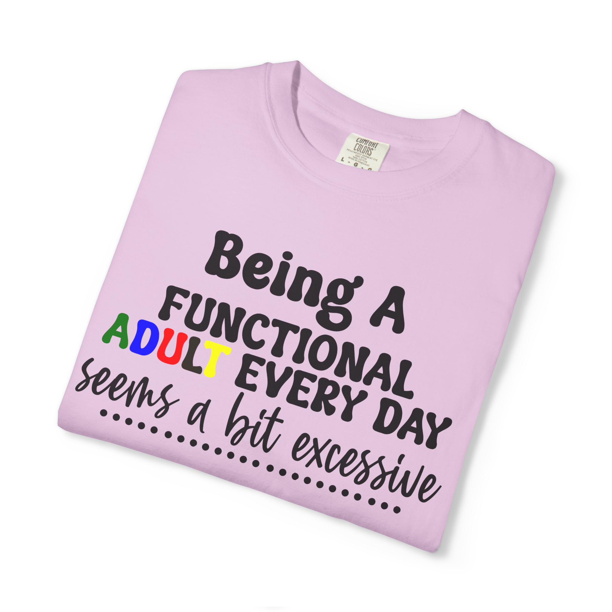 Being a Functional Adult Every Day Seems a Bit Excessive T-Shirt