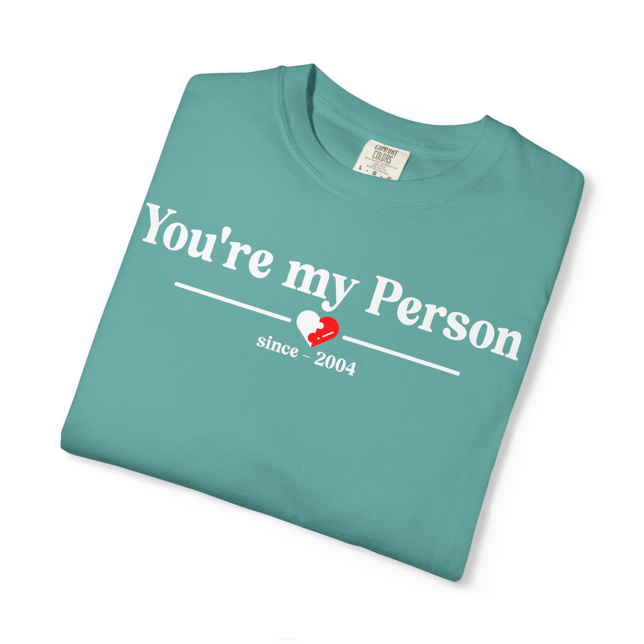 Valentine’s Day Couple Shirt – You Are My Person Since 2004 – Romantic Anniversary Gift