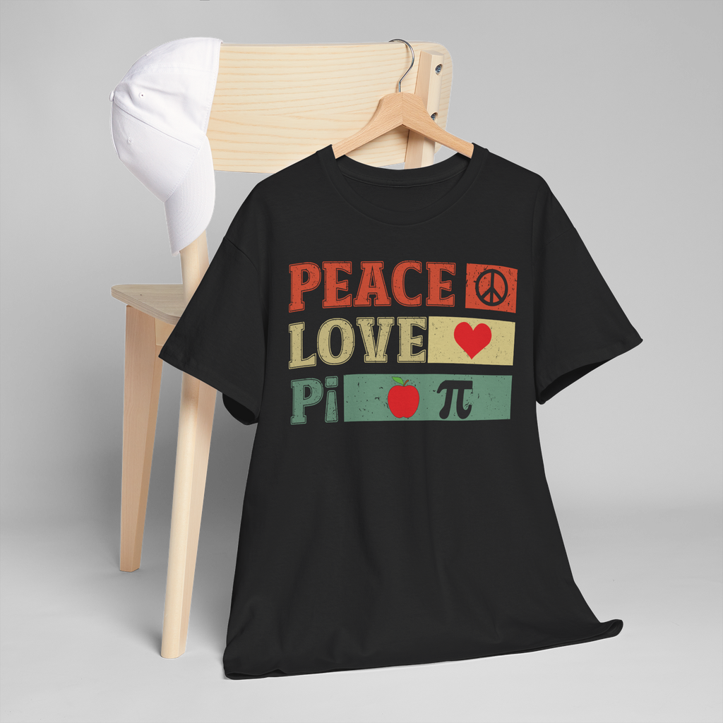 Peace Love Pi - Pi Day 2026 Shirt