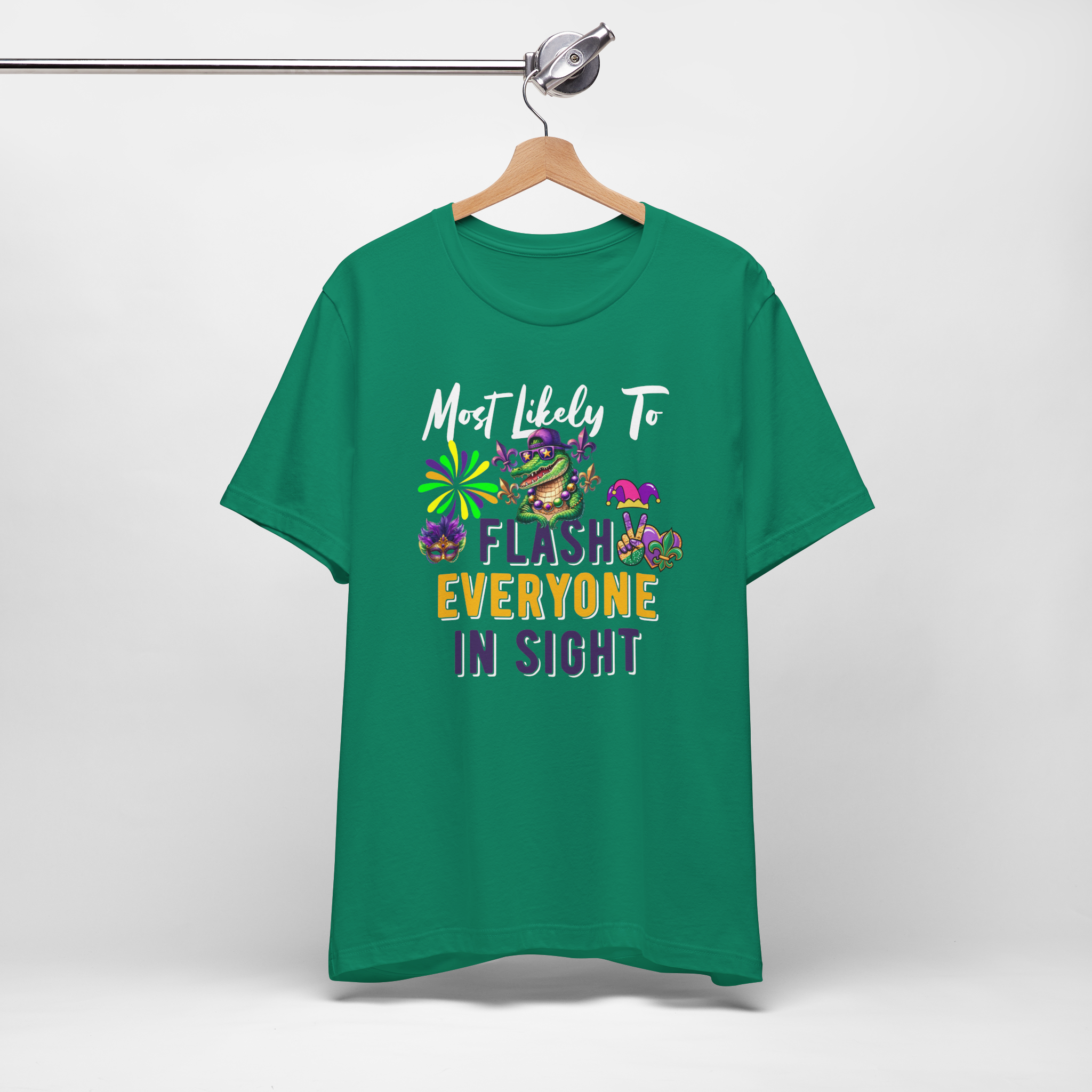 Mardi Gras T-Shirt Design – Friends Matching Outfit