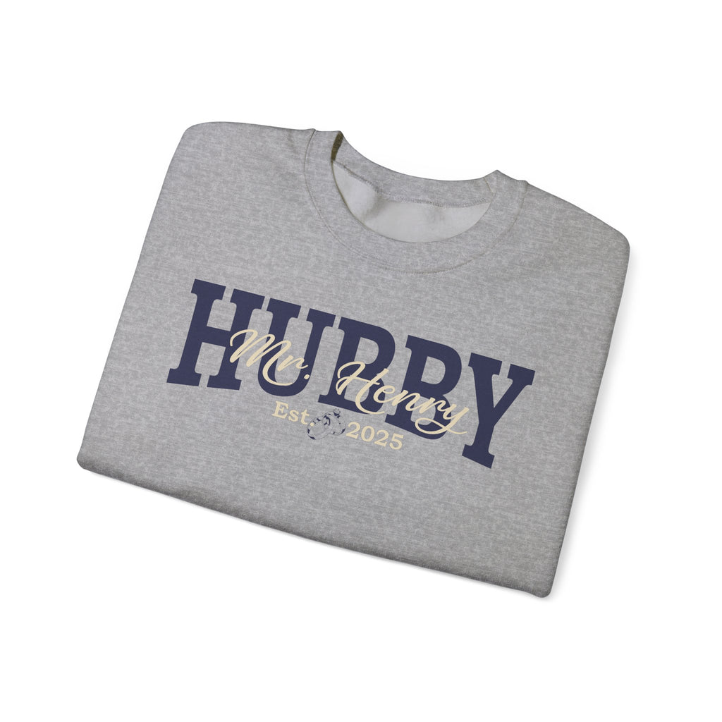 Custom Wifey/Hubby Sweatshirt with Est. Date