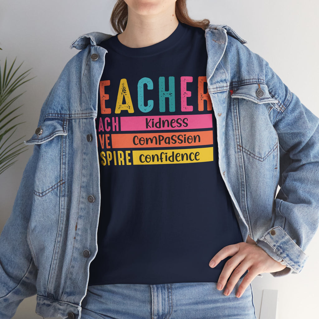 Best Teacher Ever Adult Unisex T-Shirt- Back To School Shirts