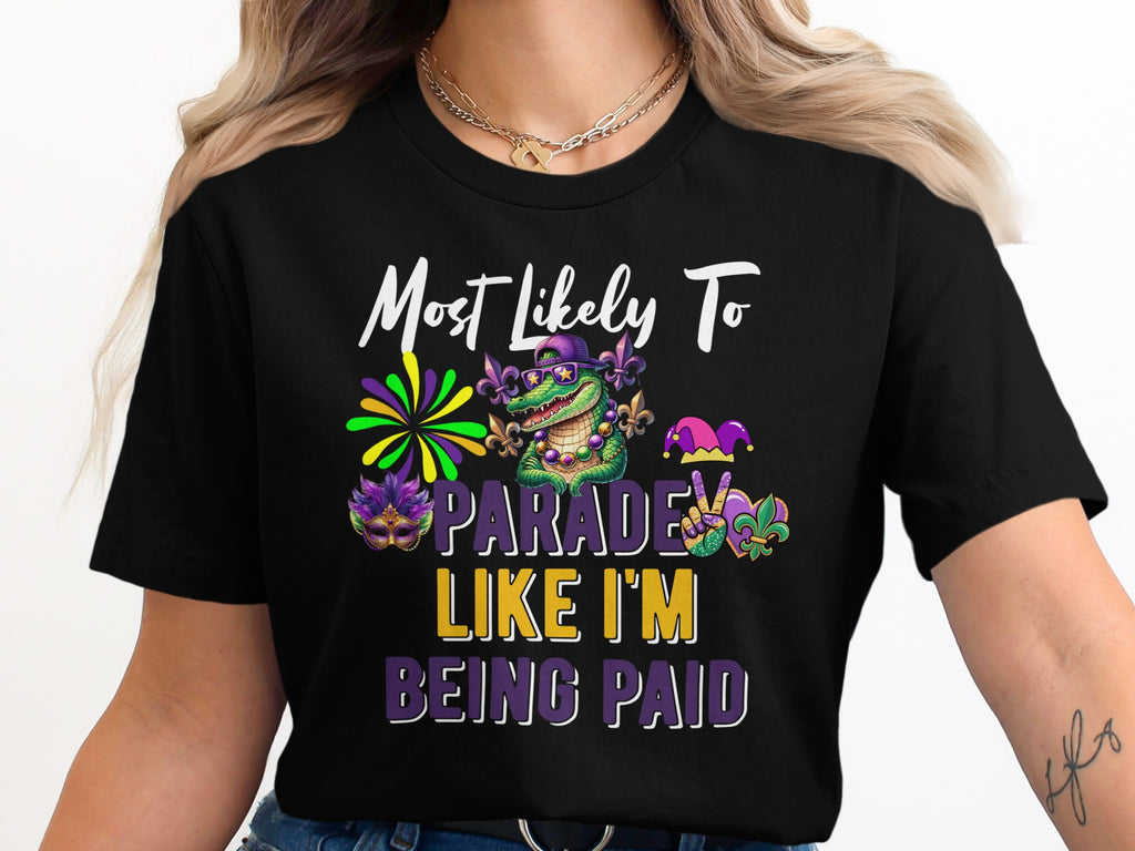 Mardi Gras T-Shirt Design – Friends Matching Outfit