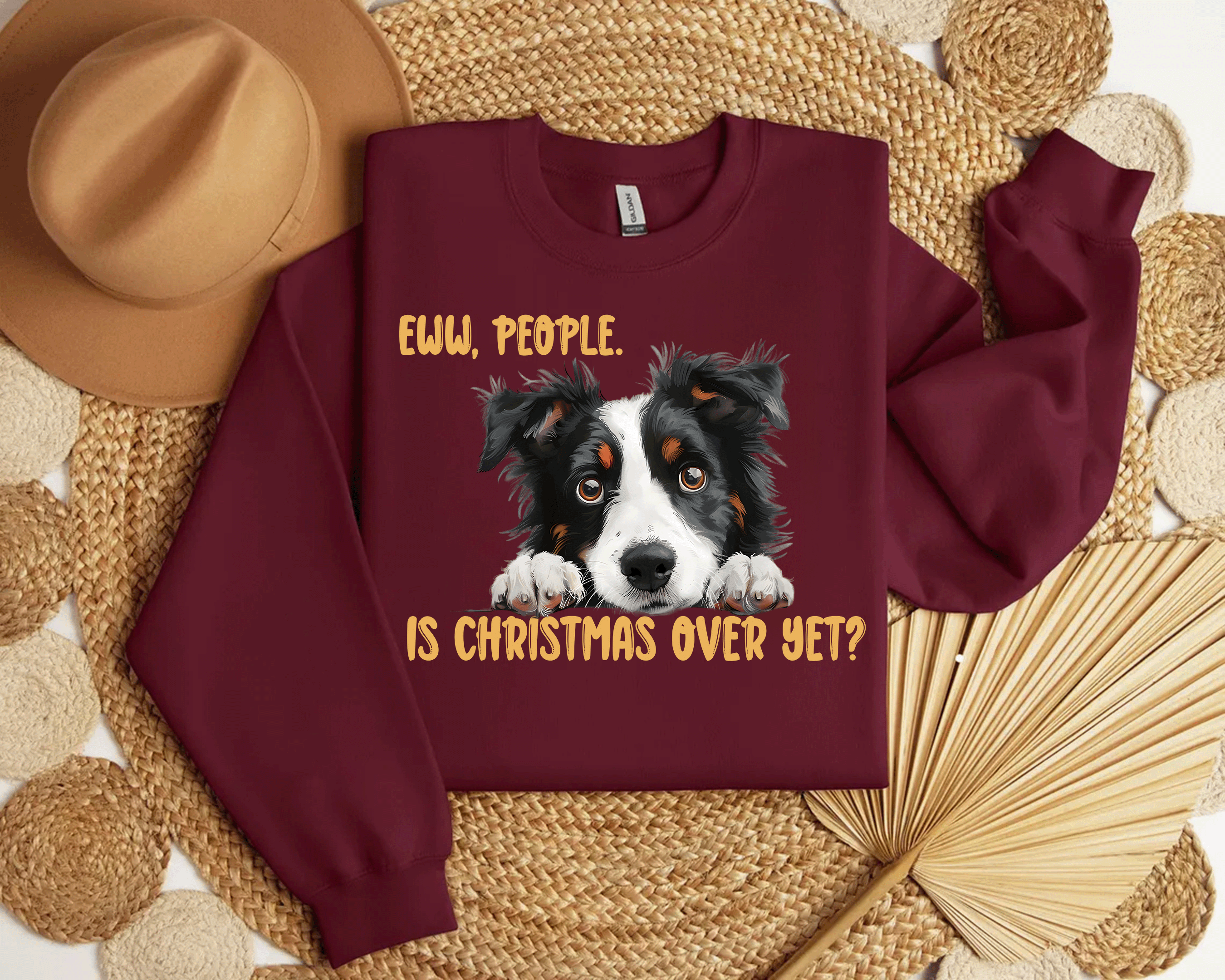 Trendy Ew People Sweatshirt, Funny Christmas Sweatshirt