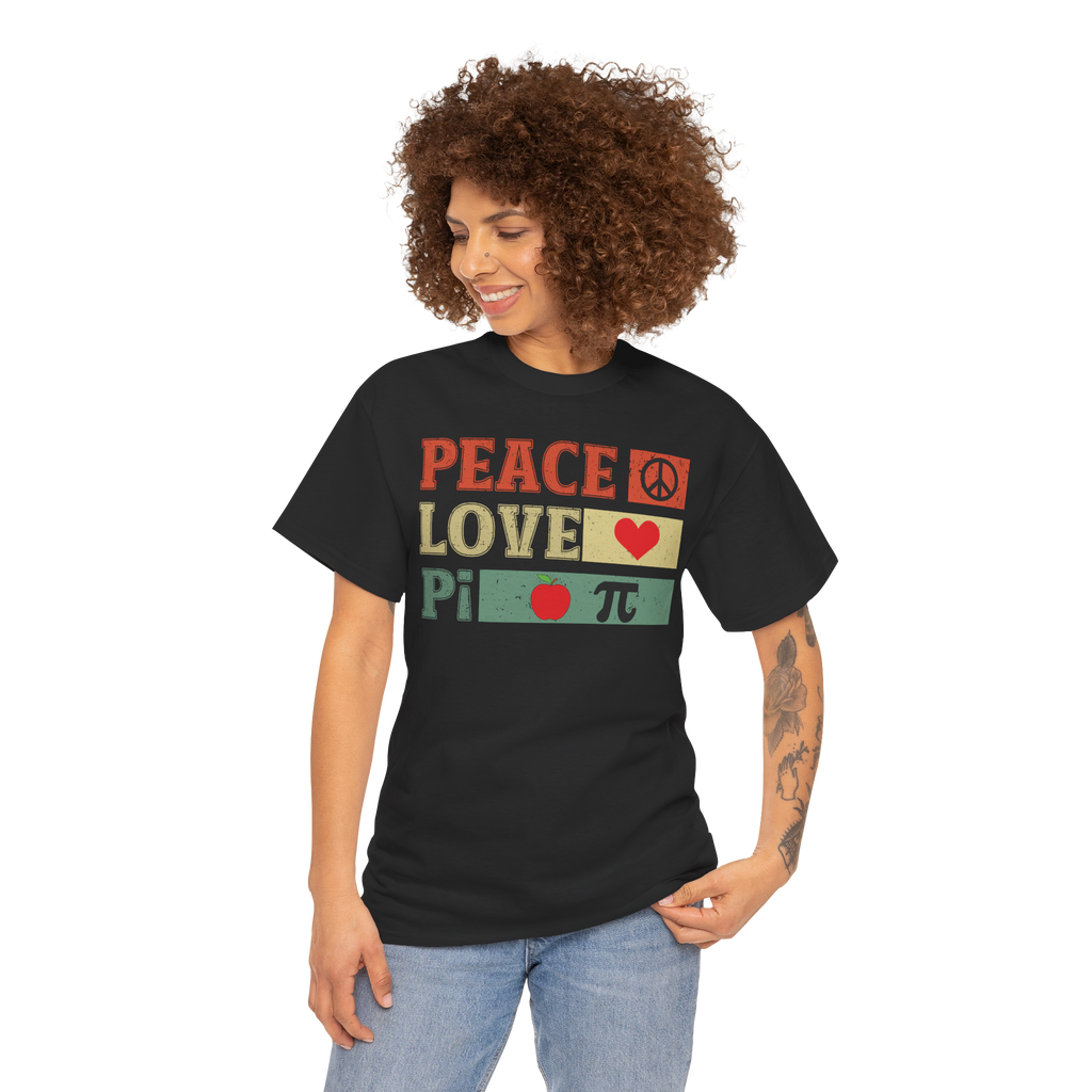 Peace Love Pi - Pi Day 2026 Shirt