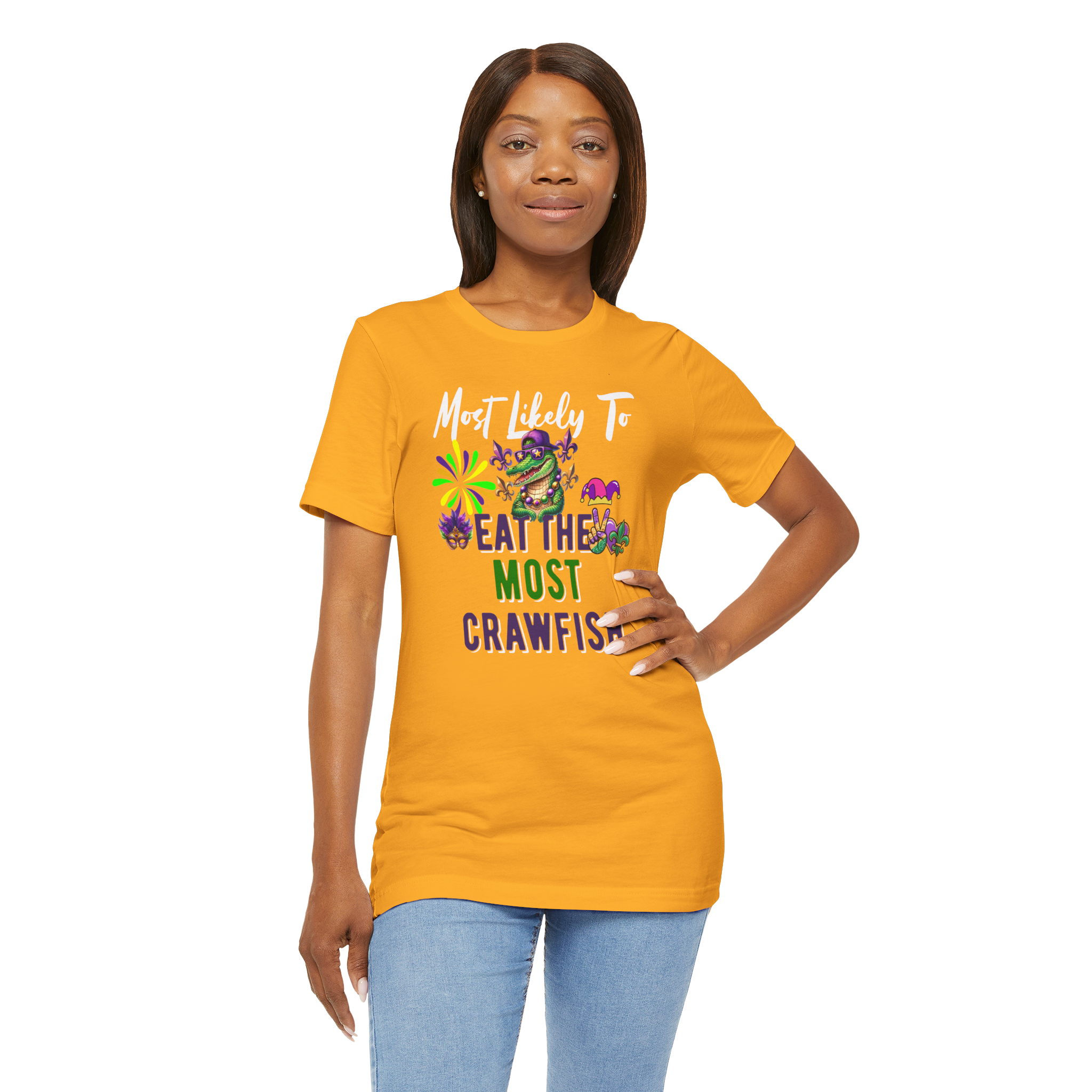 Mardi Gras T-Shirt Design – Friends Matching Outfit