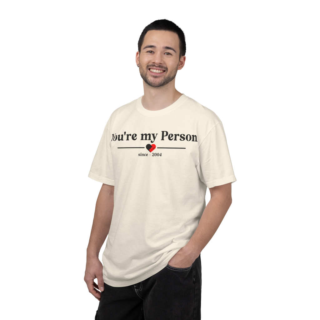 Valentine’s Day Couple Shirt – You Are My Person Since 2004 – Romantic Anniversary Gift