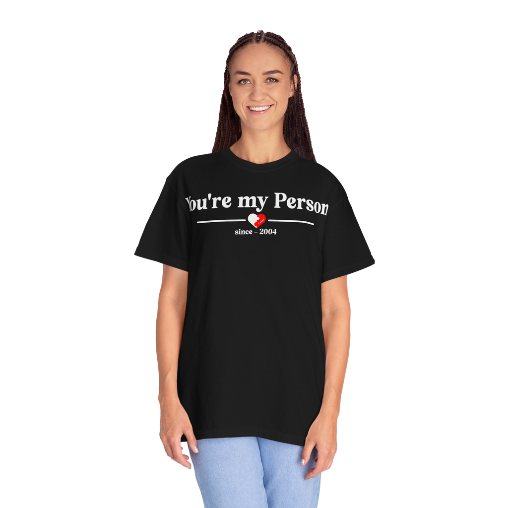 Valentine’s Day Couple Shirt – You Are My Person Since 2004 – Romantic Anniversary Gift