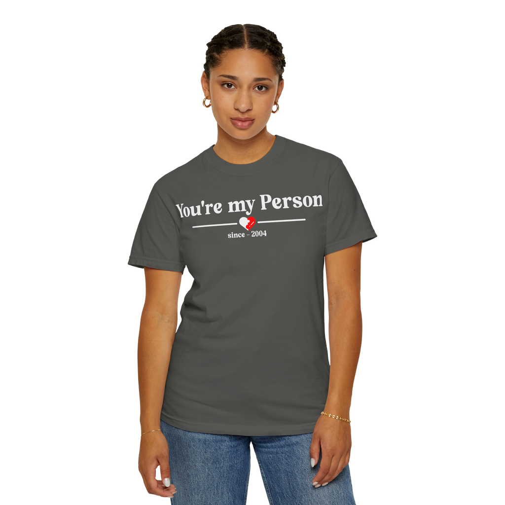 Valentine’s Day Couple Shirt – You Are My Person Since 2004 – Romantic Anniversary Gift