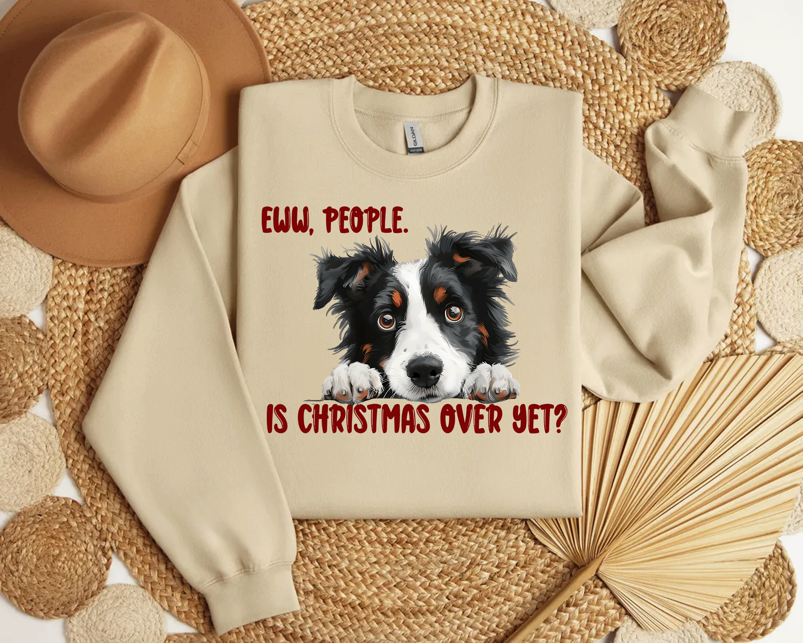 Trendy Ew People Sweatshirt, Funny Christmas Sweatshirt