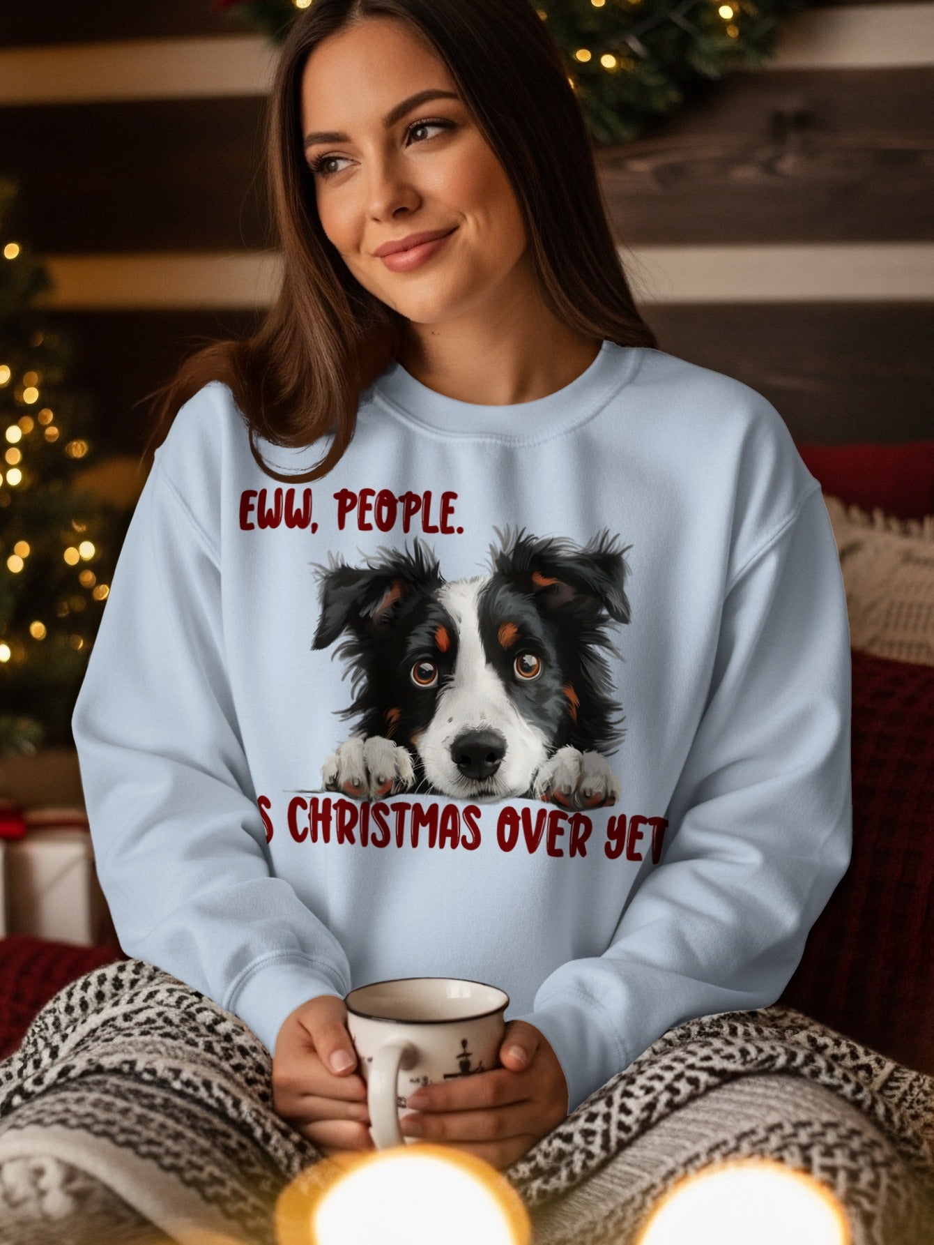 Trendy Ew People Sweatshirt, Funny Christmas Sweatshirt