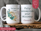 Personalized Coffee Mug For Sisters - Best Live Ever