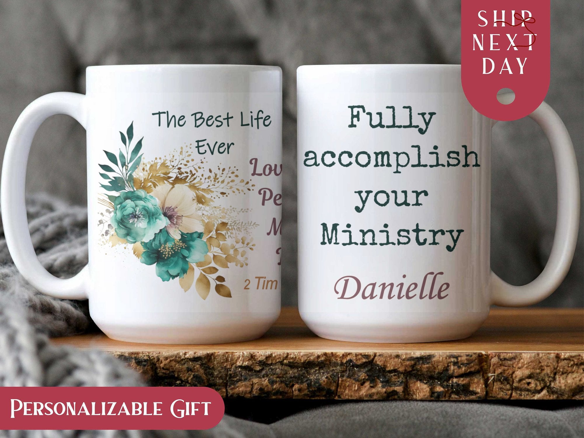 Personalized Coffee Mug For Sisters - Best Live Ever