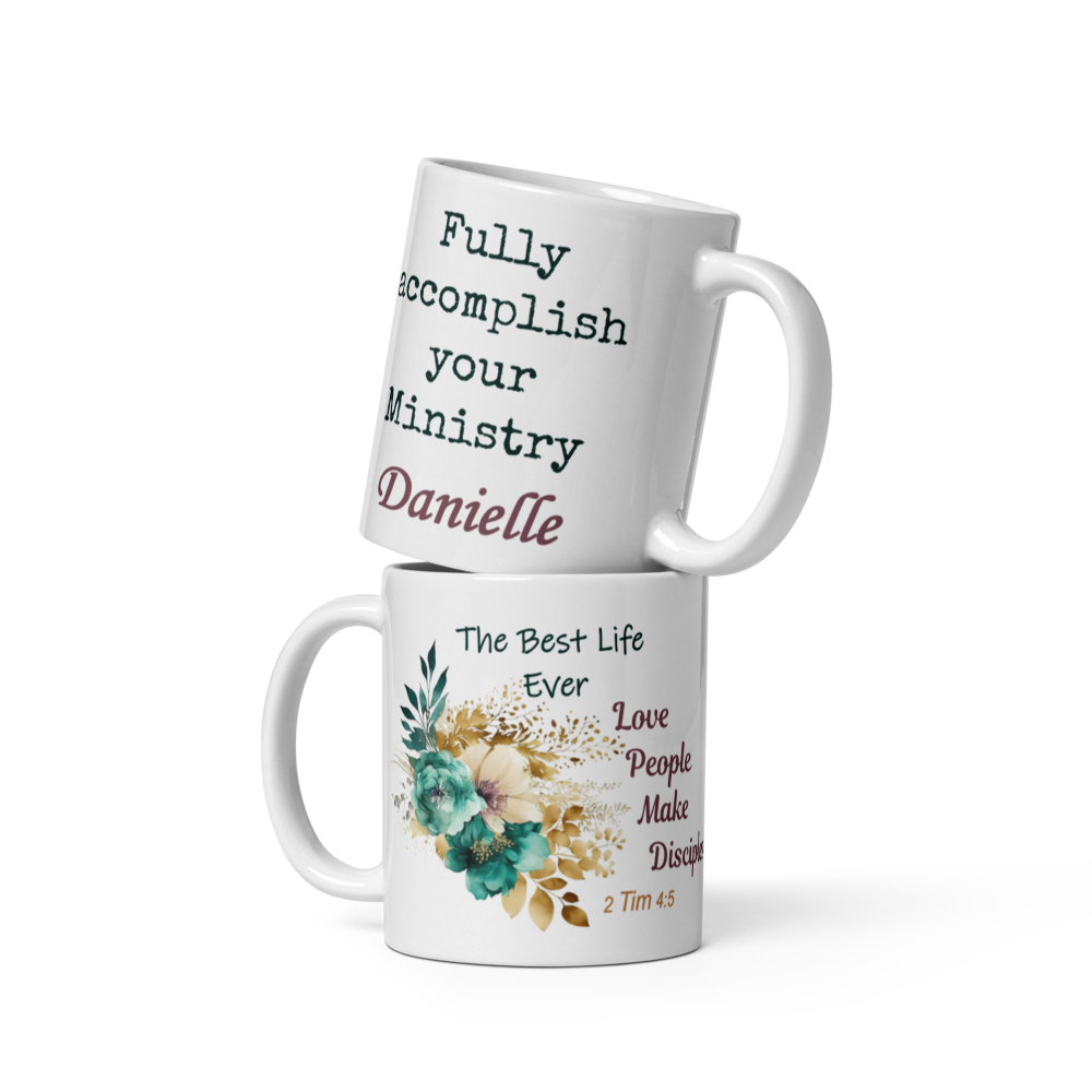 Personalized Coffee Mug For Sisters - Best Live Ever