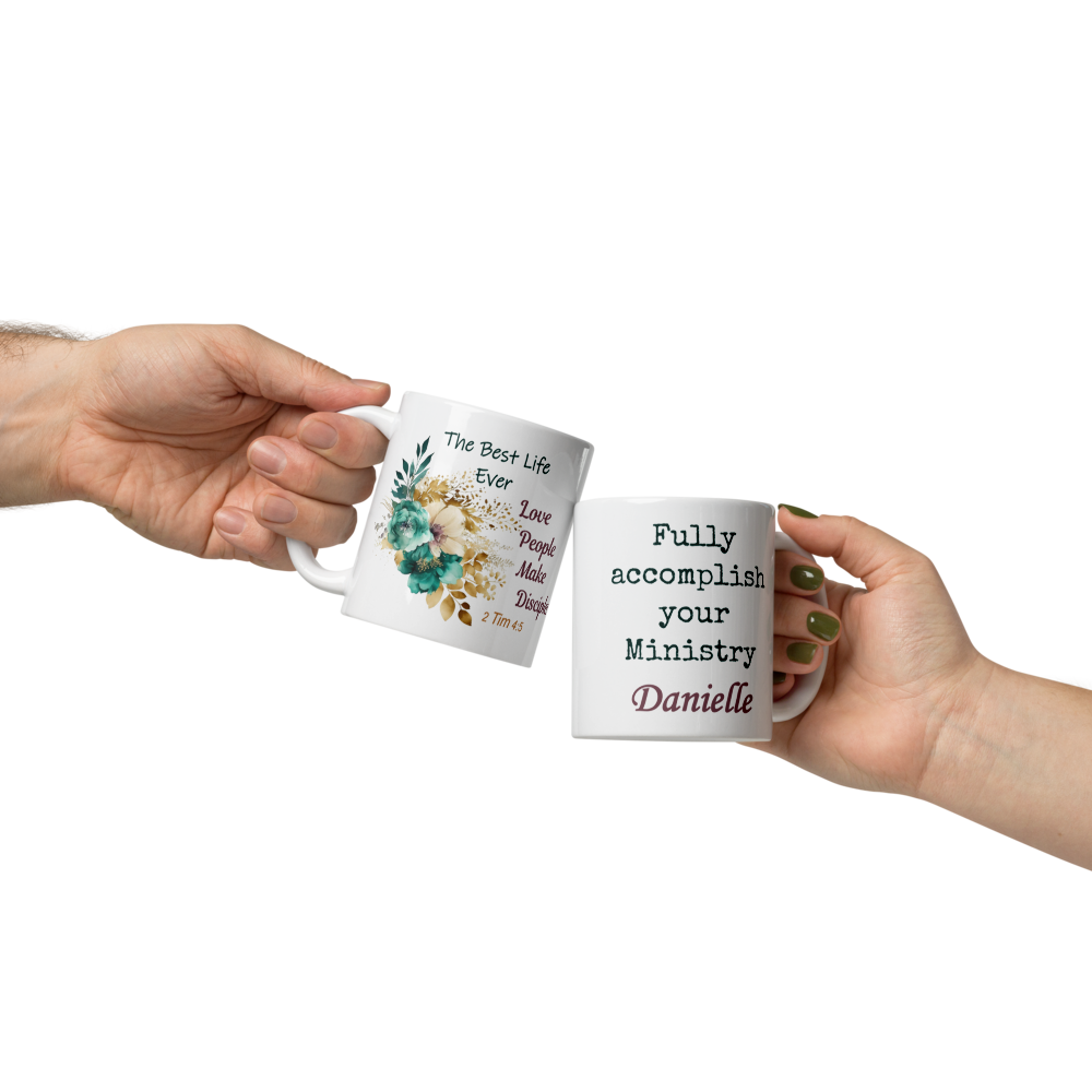 Personalized Coffee Mug For Sisters - Best Live Ever