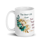 Personalized Coffee Mug For Sisters - Best Live Ever